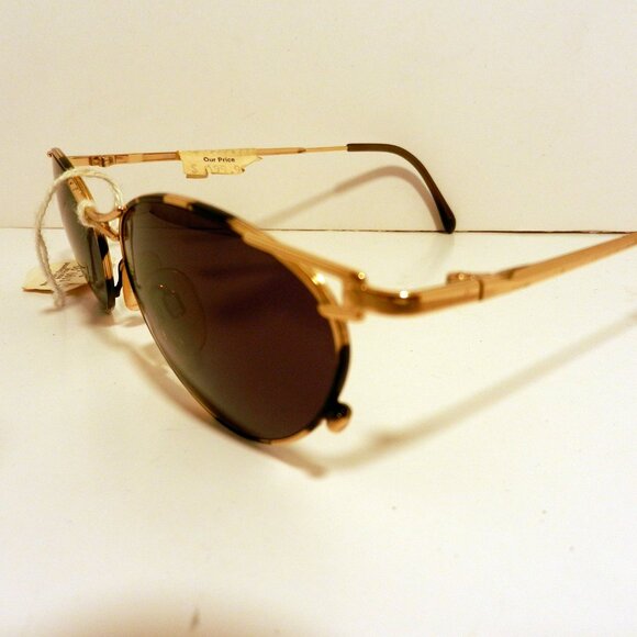 Cazal Point 2 MOD 1118COL.612 Large Black Tortoise/ClassGold NOS Sunglasses 3596 - Picture 10 of 12